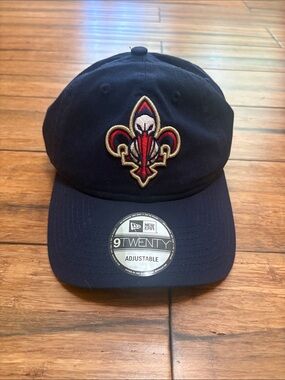 New Era Cap Men Navy Blue New Orleans Pelicans 9TWENTY Adjustable Hat NBA